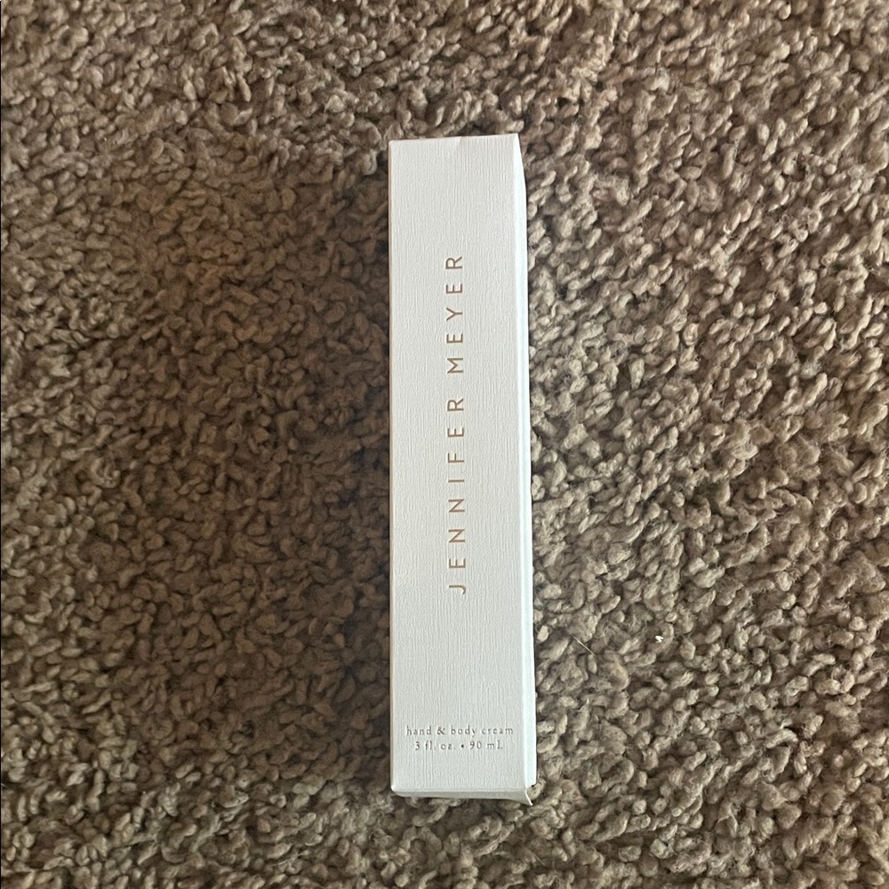 New in box Jennifer Meyer White Hand & Body Cream